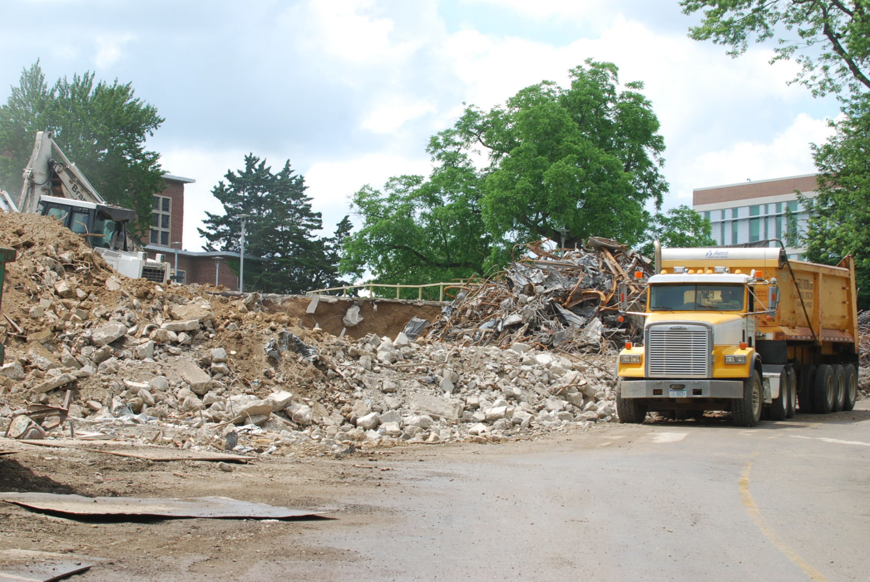 Sneak peak into McCracken Hall demolition